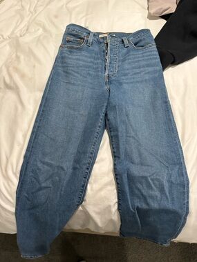 Classic High-Rise Blue Women's Jeans